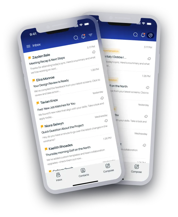 OptMsg homepage section illustration