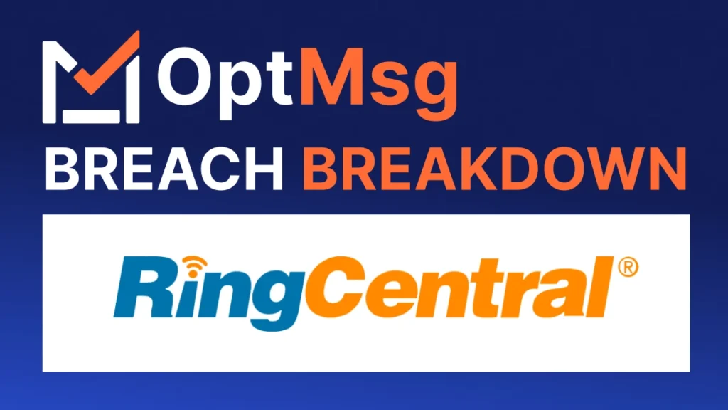 OptMsg Breach Breakdown - RingCentral data breach