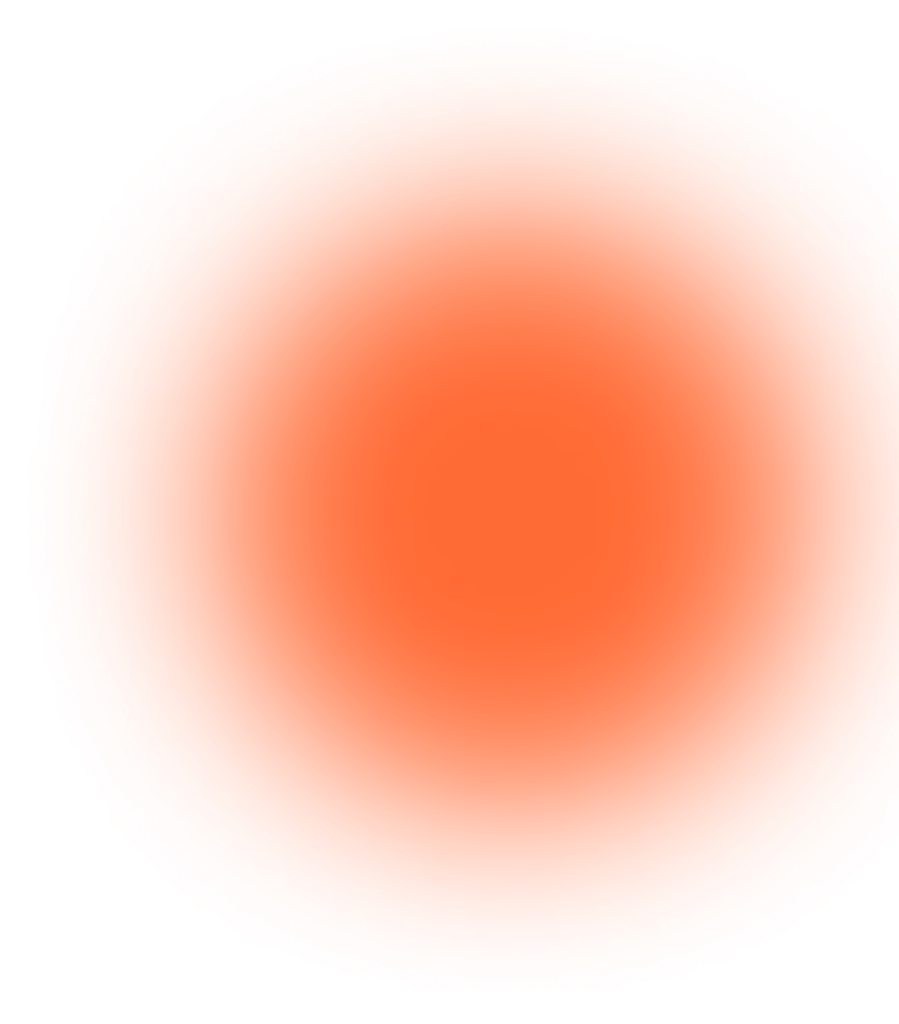 Decorative orange blur background